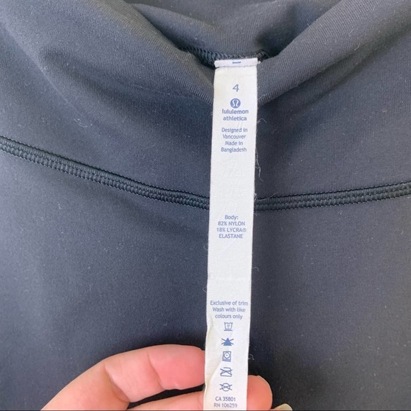 Lululemon Soulcycle Washington DC Cropped Leggings in Size 4 - Picture 6 of 8